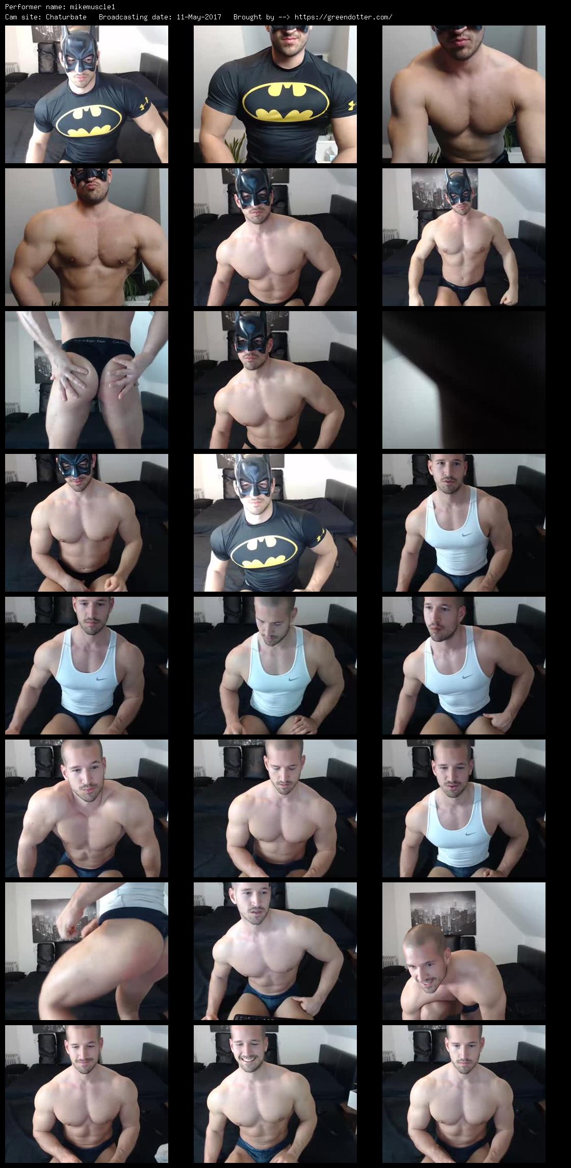 Mikemuscle1's private Chaturbate nude cam show by Greendotter.com